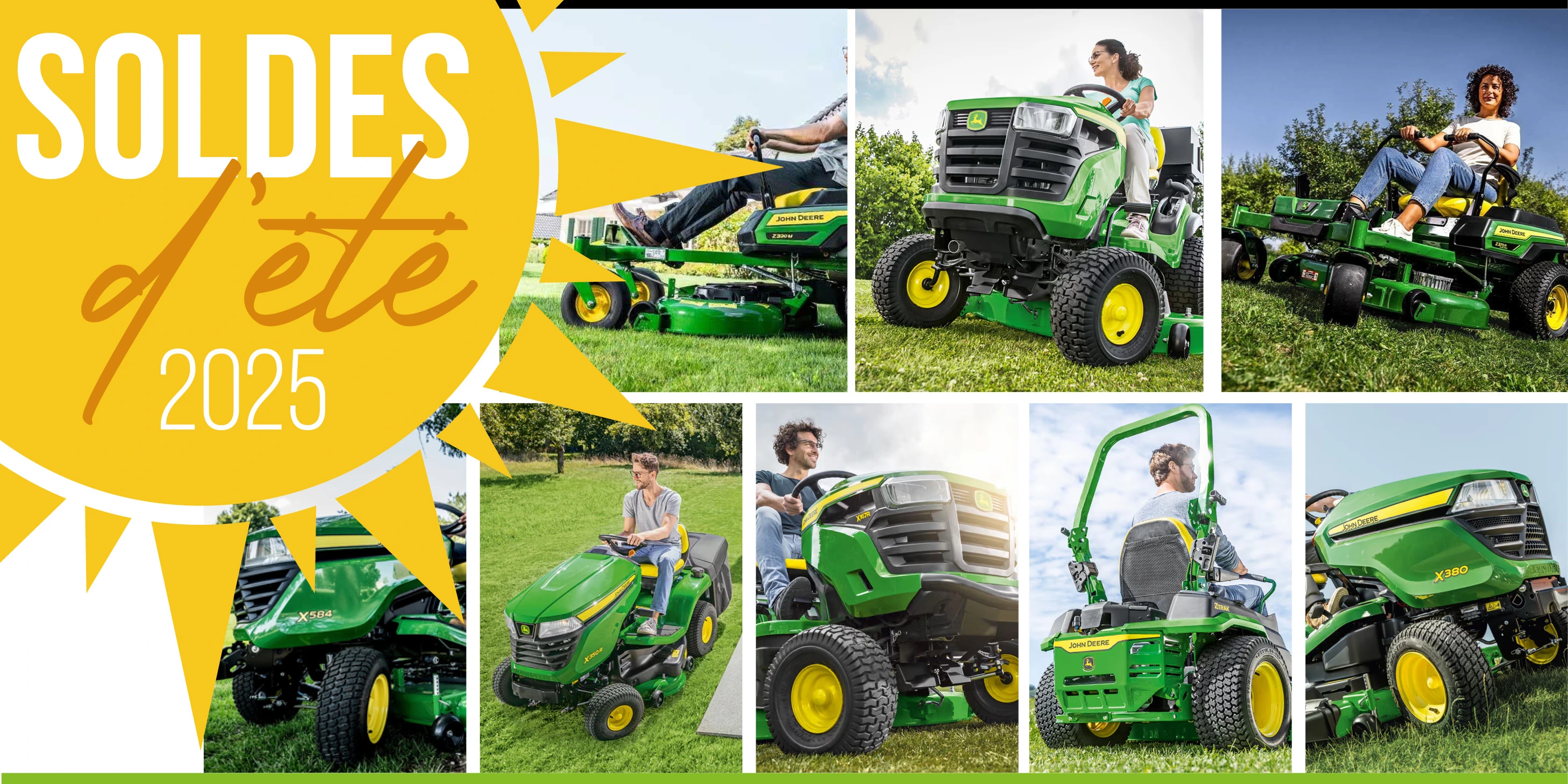 Soldes sur les tracteurs tondeuses John Deere — free download